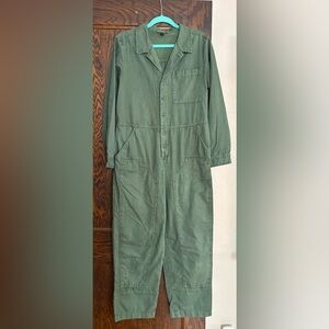 Universal Thread Olive Green Utility Jumpsuit – Size 6